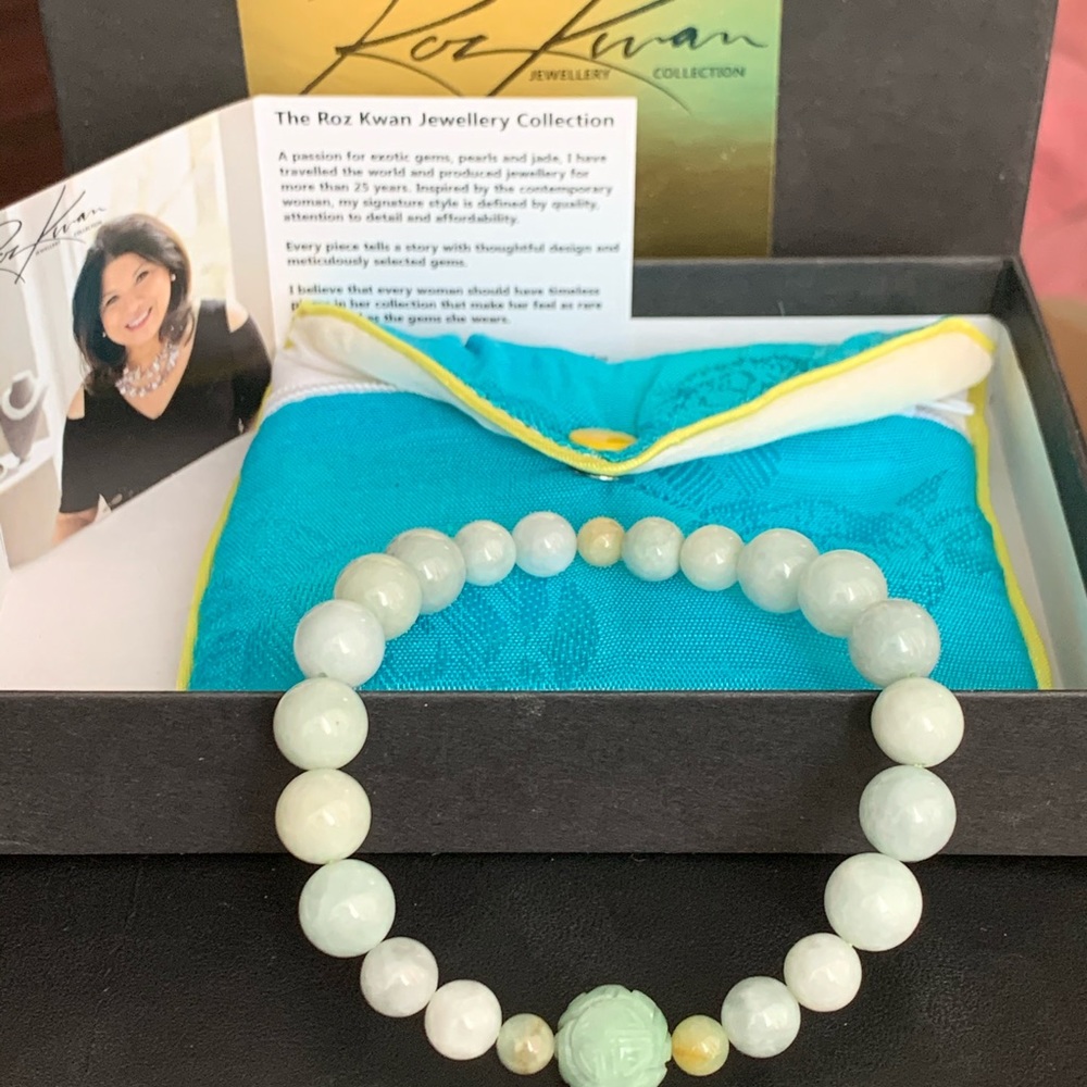 Roz Kwan Burmese Jade Bracelet